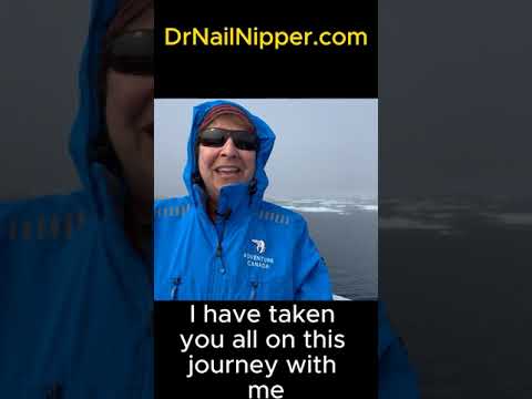 Dr Nail Nipper on Boat in Greenland - #drnailnipper #greenland #onaboat 1