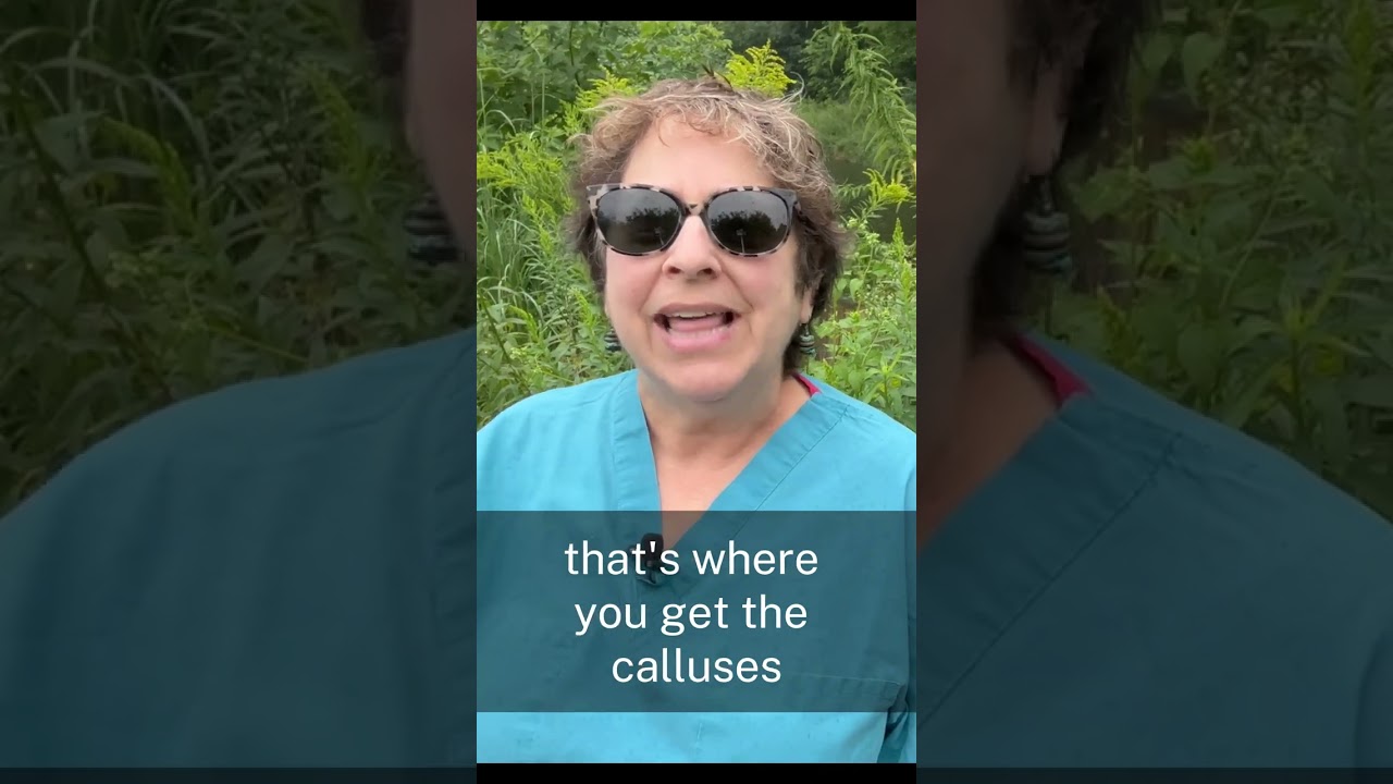 The Bigger Callus was Less Painful 1